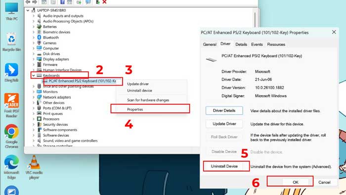 Cập nhật hoặc gỡ driver bàn phím Cập nhật hoặc gỡ driver bàn phím