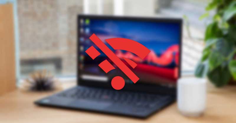 Dấu hiệu thường gặp khi laptop không bắt được WiFi