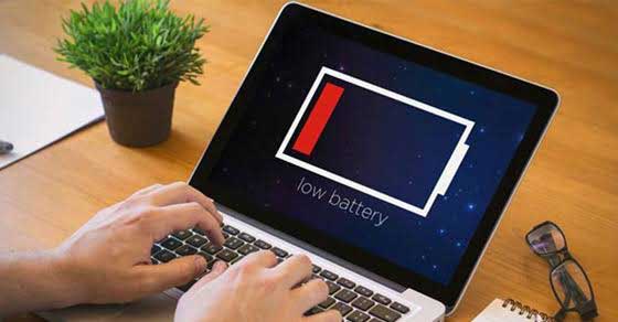 Dấu hiệu thường gặp khi laptop sạc pin không lên phần trăm