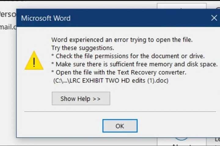 File bị lỗi, mất file hoặc không mở được thư mục File bị lỗi, mất file hoặc không mở được thư mục