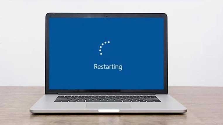 Khởi động lại laptop Khởi động lại laptop