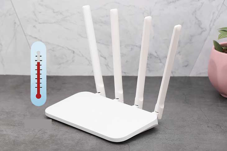 Router hoặc modem WiFi bị treo, quá tải