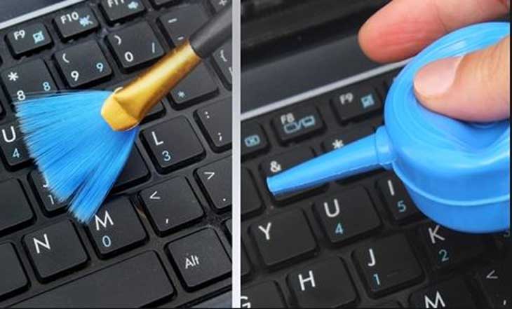 Vệ sinh bàn phím đúng cách
